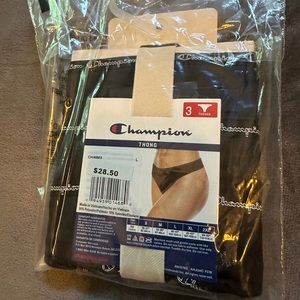 Champion Microfiber Thong 3-pk